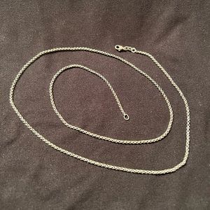 James Avery Sterling Silver Medium Rolo Chain - 26 inches